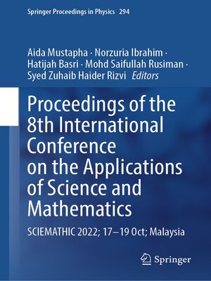 cover image of Proceedings of the 8th International Conference on the Applications of Science and Mathematics